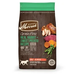 Merrick Grain-Free Rabbit & Chickpeas Dry Dog Food - 4 lb Bag