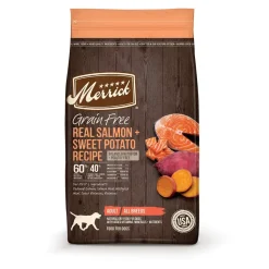 Merrick Grain-Free Salmon and Sweet Potato Dry Dog Food - 4 Lbs