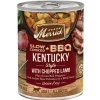 Merrick Grain-Free Slow Cooked BBQ Kent Style with Chopped Lamb Canned Wet Dog Food - 12.7 oz Cans - Case of 12