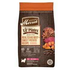Merrick Lil' Plates Grain-Free Small-Breed Texas Beef and Sweet Potato Dry Dog Food - 4 Lbs