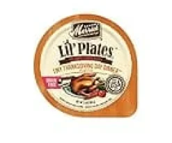 Merrick Lil' Plates Grain-Free Lil' Tubs Tiny Thanksgiving Day Dinner Small Breed Dog Food - 3.5 oz Tubs - Case of 12