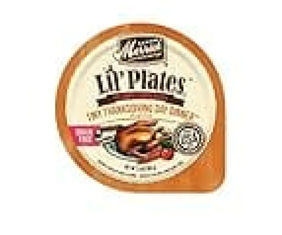 Merrick Lil' Plates Grain-Free Lil' Tubs Tiny Thanksgiving Day Dinner Small Breed Dog Food - 3.5 oz Tubs - Case of 12