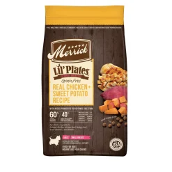 Merrick Lil' Plates Grain-Free Small-Breed Chicken and Sweet Potato Dry Dog Food - 4 Lbs