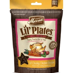 Merrick Lil' Plates Small-Breed Chunky Chicken Soft and Chewy Dog Treats - 5.5 Oz