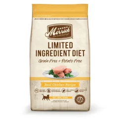 Merrick Limited Ingredient Diet Grain-Free Real Chicken Recipe Dry Cat Food - 4 Lbs