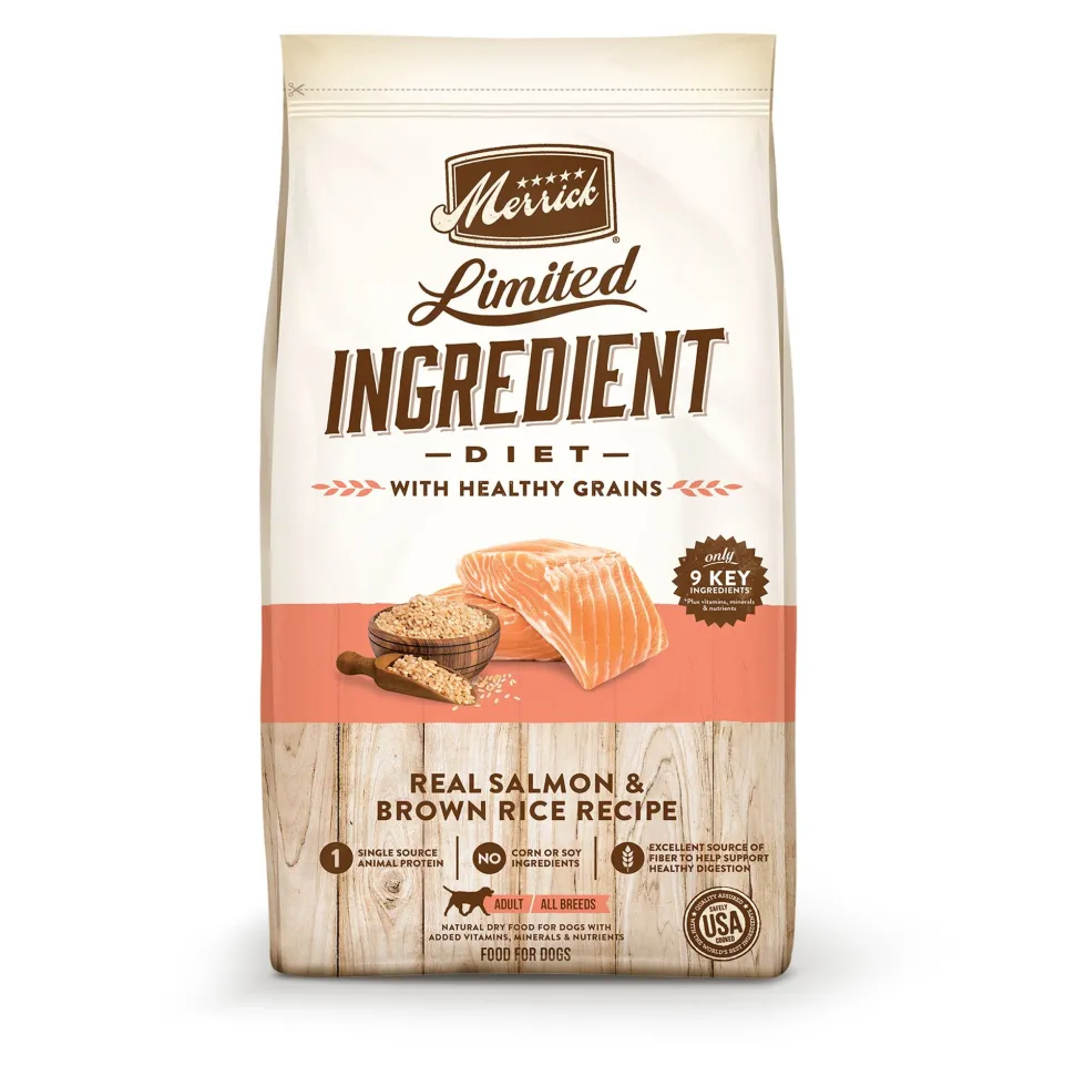 Merrick Limited Ingredient Diet LID Salmon & Brown Rice - 12 lb Bag