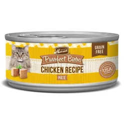 Merrick Purrfect Bistro Chicken Pate Canned Cat Food - 5.5 Oz - Case of 24