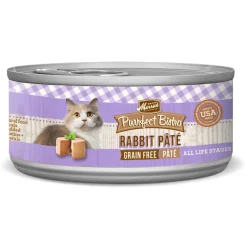 Merrick Purrfect Bistro Grain-Free Rabbit Pate Wet Canned Dog Food - 3 oz Cans - Case of 24