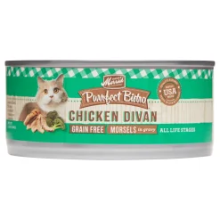 Merrick Purrfect Bistro Grain Free Chicken Divan Canned Cat Food - 5.5 oz Can