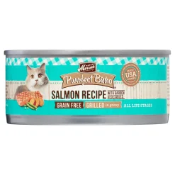 Merrick Purrfect Bistro Grain Free Grilled Salmon & Vegetables Canned Cat Food - 5.5 oz Cans - Case of 24