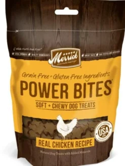 Merrick Treats Chicken Recipe Soft and Chewy Dog Treats - 6 oz Bag
