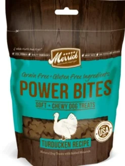Merrick Treats Turducken Recipe Soft and Chewy Dog Treats - 6 oz Bag