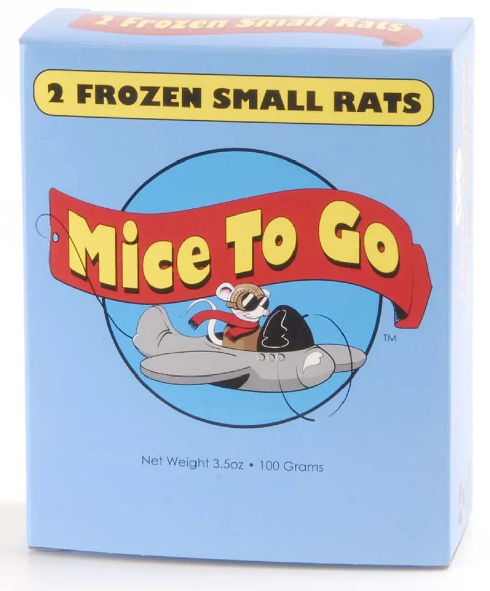 Mice To Go Frozen Small Rat - 3.5 Oz - 2 Pack