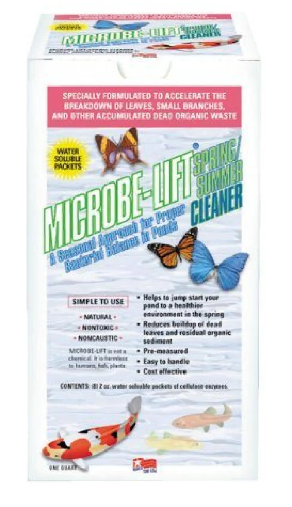 Microbe-Lift Spring & Summer Cleaner - 2 oz - 8 pk