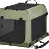 Midwest Canine Camper Pop-Up Tent Soft Folding Dog Crate - Green - 24" X 18.3" X 17.3" In