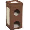Midwest Curious Condo Cube Condo Cat Furniture - Brown - 16.5" X 16.5" 16.5" Inches