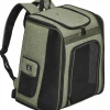 Midwest Day Tripper Travel Dog Backpack Pet Carrier - Green - 10.8" X 14.6" X 16.9" Inches