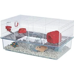 Midwest Homes Brisby Hamster Home Small Animal Cage - 14.4 X 11.8 X 23.6