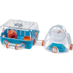 Midwest Homes Combi 2 Modular Hamster Cage Small Animal Cage - Blue