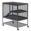 Midwest Homes Critter Nation Single Unit Small Animal Cage - Gray - Sngl