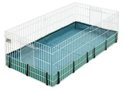 Midwest Homes Guinea Habitat Small Animal Cage - White - 47 X 24 X 14 In