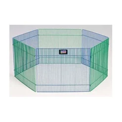 Midwest Homes Small Animal Play Pen - White - 15 X 19 In