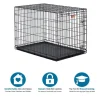 Midwest I-Crate Single Door Metal Folding Dog Crate with Divider Panel - 42" X 28" X 30" Inches
