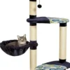 Midwest Nuvo Resort Multi-Lounging 4-Tier Cat Tree Furniture - Black