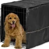 Midwest Quite Time Polyester Dog Crate Cover - Black - 30.5" X 20" X 20.5" Inches