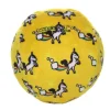 Mighty Ball Fleece Unicorn Squeak and Plush Dog Toy - Yellow - Large