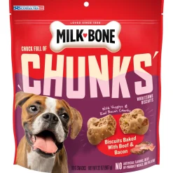 Milk-Bone Chock Full of Chunks Dog Treats Beef & Bacon - 32 Oz