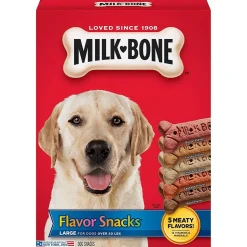 Milk-Bone Flavor Snacks Dog Treats - 60 Oz - Large