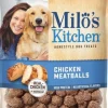 Milo's Kitchen Chicken Meatballs Soft and Chewy Dog Treats - 18 Oz - Case of 4