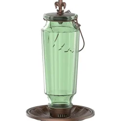 More Birds Lincoln Glass Combo Sunfloweror Thistle Wild Bird Feeder - 1.6 Lbs Cap - 2 Pack