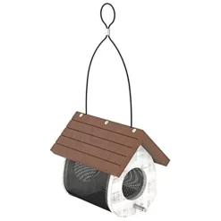 More Birds Thistle Tubed Wild Bird Feeder - White - 1 Lb Cap