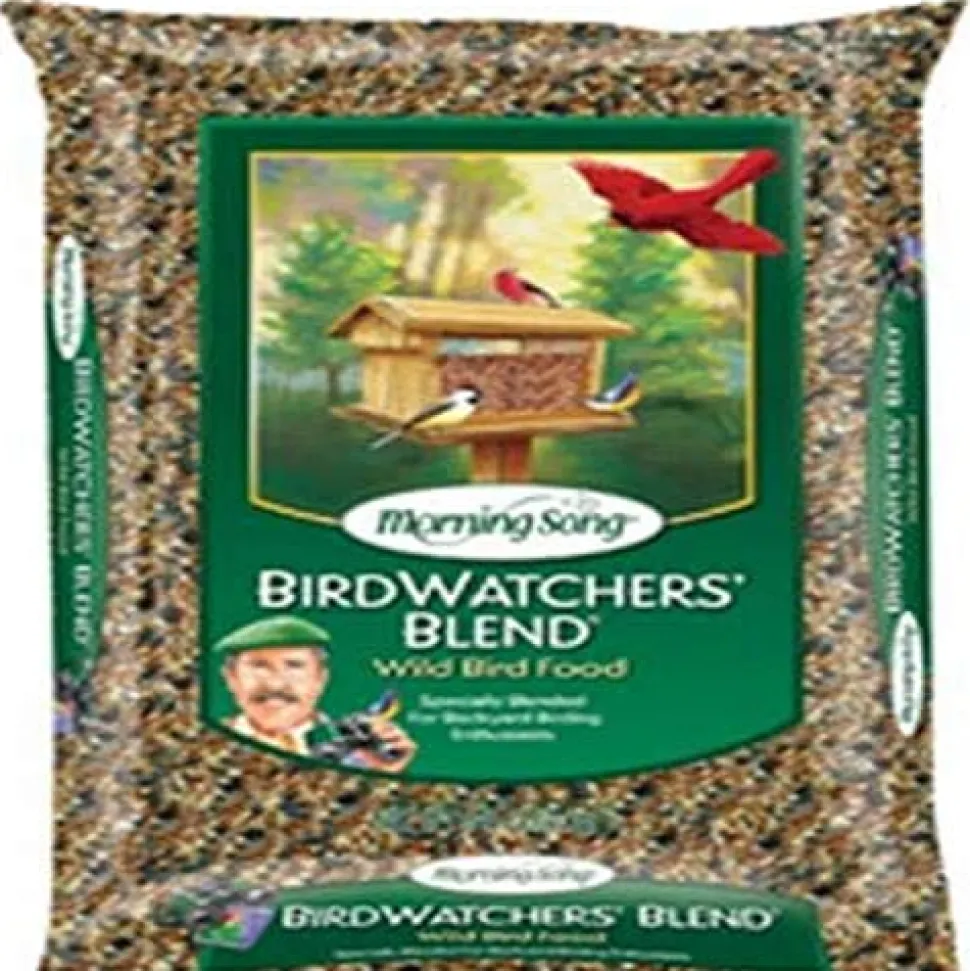 Morning Song Birdwatchers' Blend Wild Bird Food Seed Mix - 18 Lbs - 3 Pack