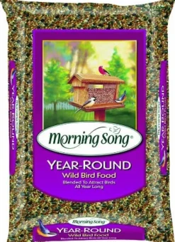 Morning Song Year-Round Wild Bird Food Seed Mix - 40 Lbs