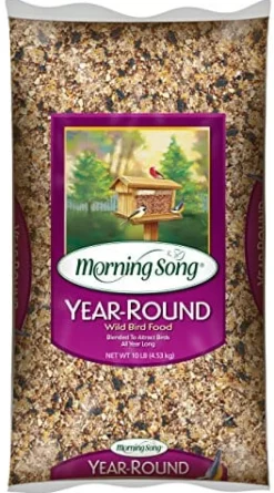 Morning Song Year-Round Wild Bird Food Seed Mix - 20 Lbs