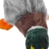 Multipet Mallard Duck Squeaking Plush Dog Toy - 15" Inches
