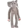 Multipet Swingin' Safari Elephant Squeak and Plush Dog Toy - 19" Inches