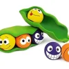Multipet Three Peas in a Pod Squeaker Balls and Latex Dog Toy - 7.5" Inches