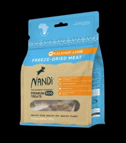 Nandi Kalahari Lamb Meat Freeze-Dried Dog Treats - 2 oz