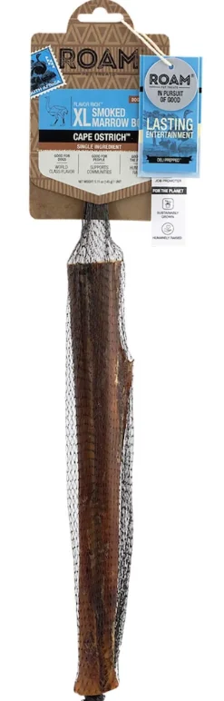 Nandi Karoo Ostrich Marrow Bone - 4 Piece Natural Dog Treats