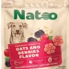 Natoo Oats and Berries Crunchy Dog Biscuits Treats - 8 Oz