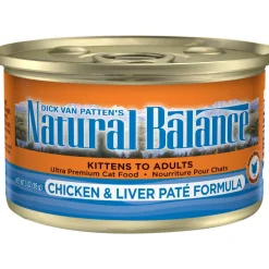 Natural Balance Chicken and Liver Pate Canned Cat Food