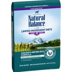 Natural Balance L.I.D. Limited Ingredient Diets Chicken & Brown Rice Large Breed Bites Dry Dog Food