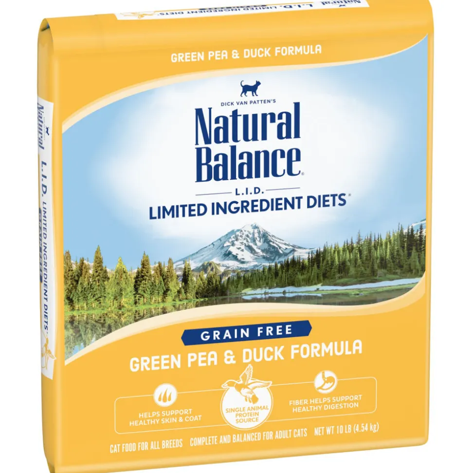 Natural Balance L.I.D. Limited Ingredient Diets Green Pea & Duck Dry Cat Food
