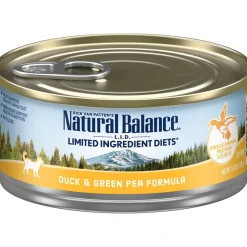 Natural Balance L.I.D. Limited Ingredient Diets Duck & Green Pea Formula Canned Cat Food