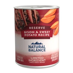Natural Balance L.I.D. Limited Ingredient Diets Buffalo and Sweet Potato Formula Canned Dog Food