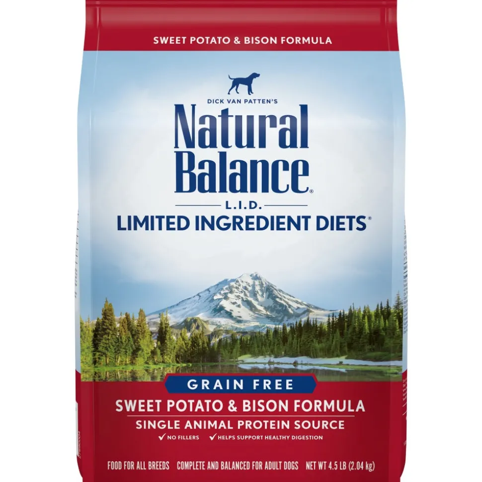 Natural Balance L.I.D. Limited Ingredient Diets Sweet Potato and Bison Dry Dog Food